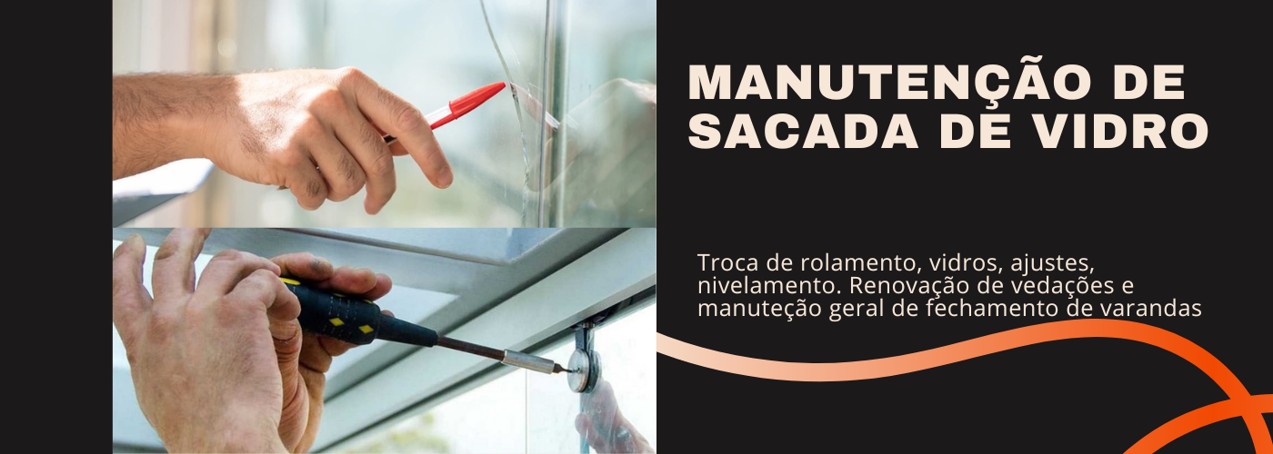 Manutenção de Sacada de Vidro